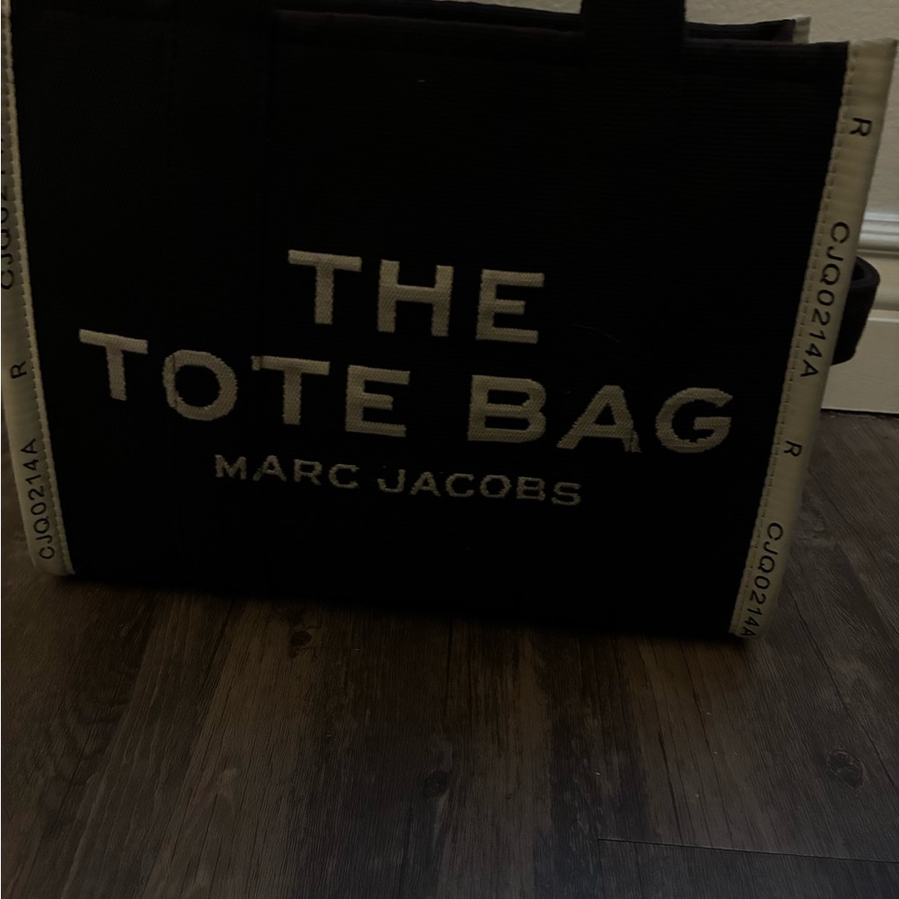 REAL Marc Jacobs Black Canvas Tote